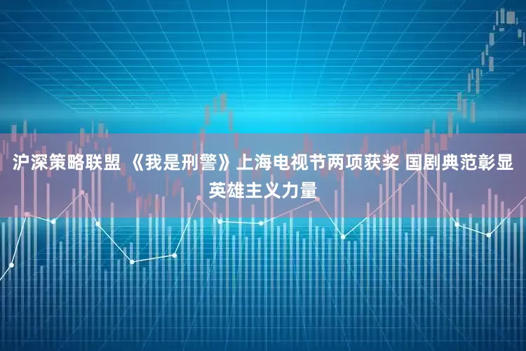 沪深策略联盟 《我是刑警》上海电视节两项获奖 国剧典范彰显英雄主义力量