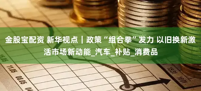 金股宝配资 新华视点｜政策“组合拳”发力 以旧换新激活市场新动能_汽车_补贴_消费品