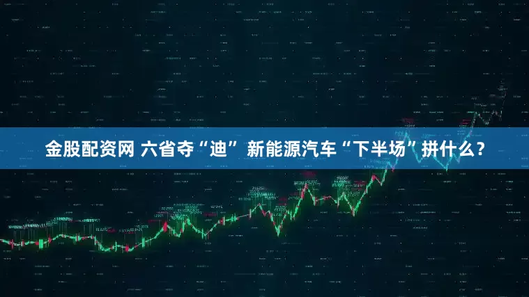 金股配资网 六省夺“迪” 新能源汽车“下半场”拼什么？